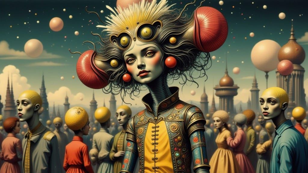 Futuristic Alien TV Advertising Concepts in 8K