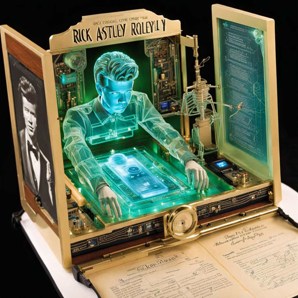 Spirits Rickroll with Vintage Ghost Tech