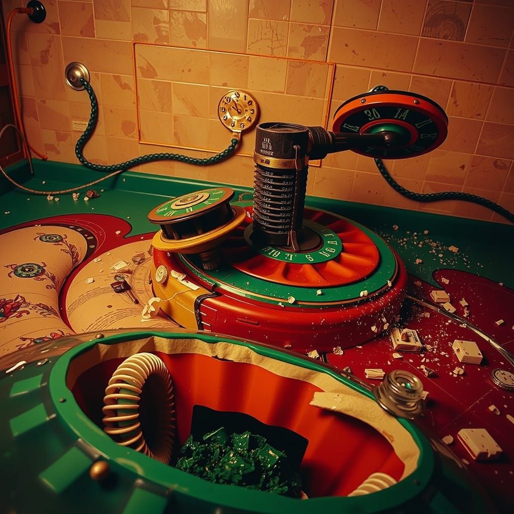 Abstract Swirling Vortex of Motion