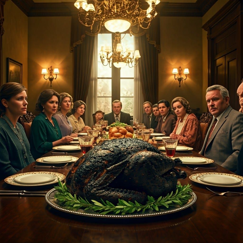 Disappointing Family Dinner in Opulent Setting