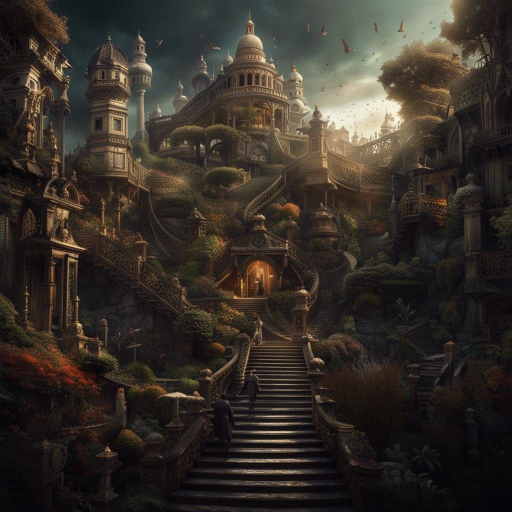 Epic Game of Life and Death: Digital Matte Painting