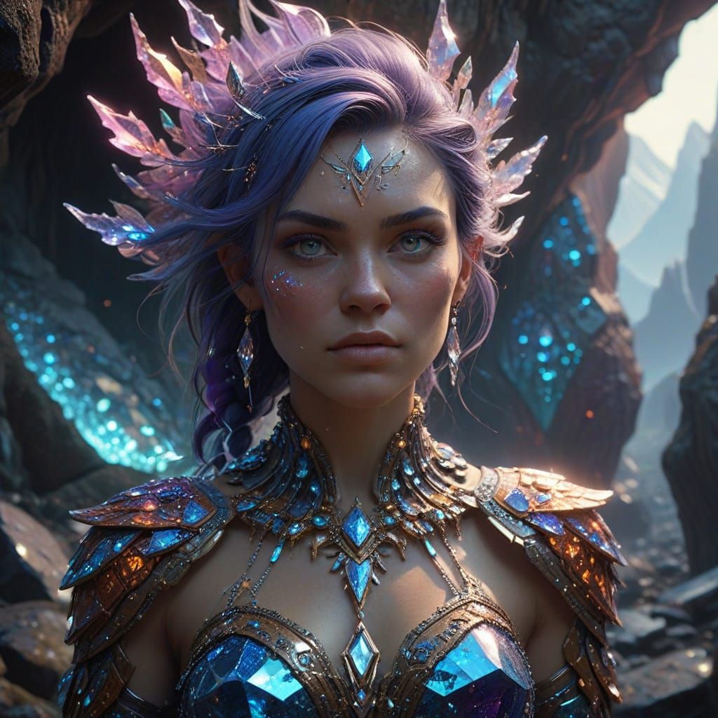 Crystal Geomancer Goddess of Earthly Energies