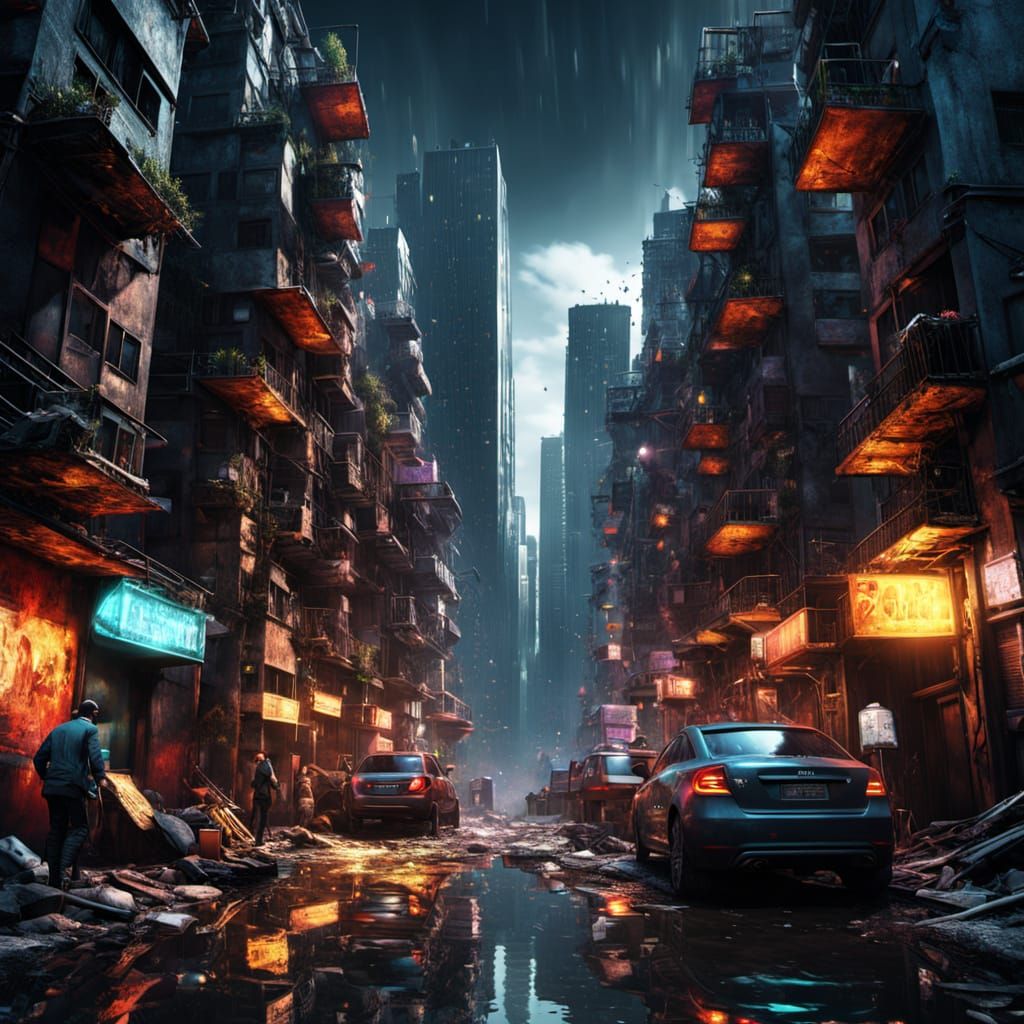 Duality: Wealth and Poverty in Digital Art