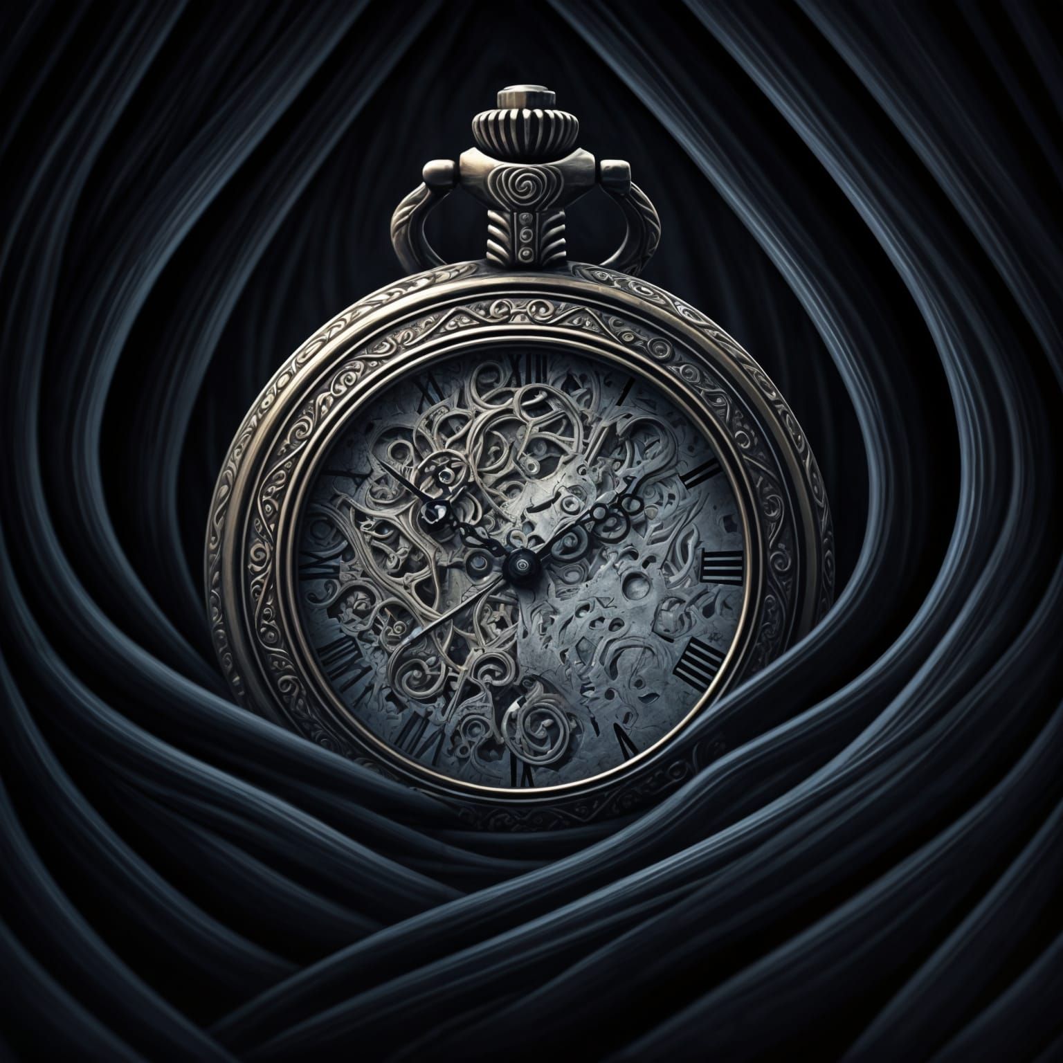 Drow Style Time Stop Watch in Underdark