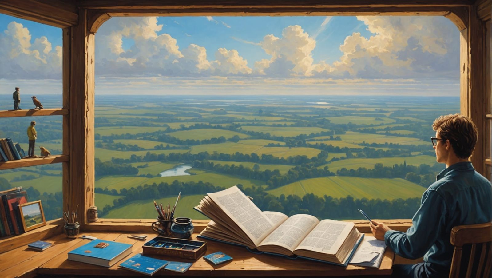 Flying Book into Dream Realm Image