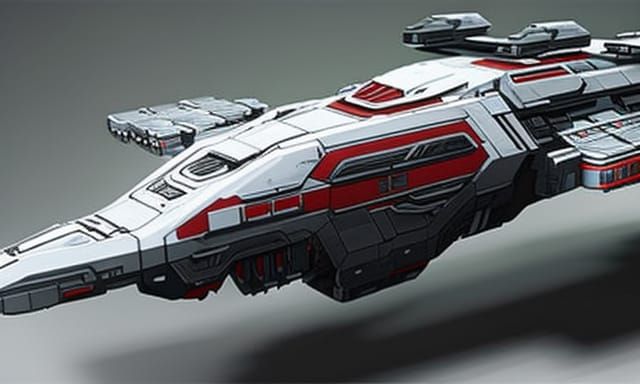 Halo Inspired Banished Warship Concept Art