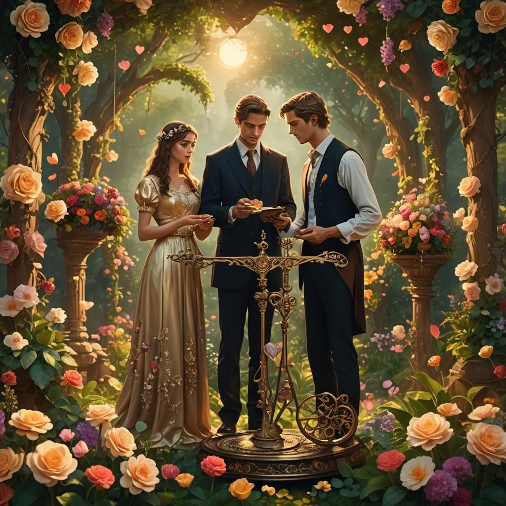 Equality of Love: A Fantastical Digital Painting