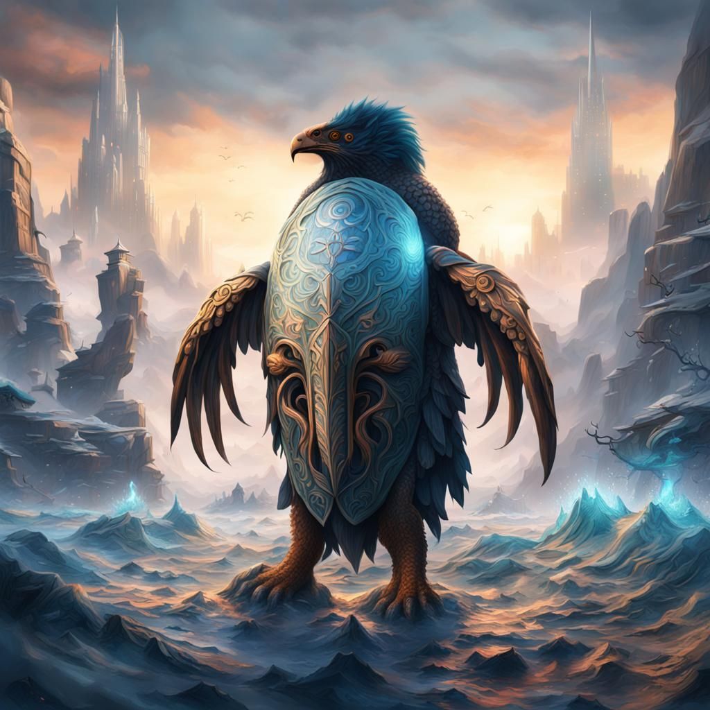 Stunning Tattoo Design in Detailed Matte Painting