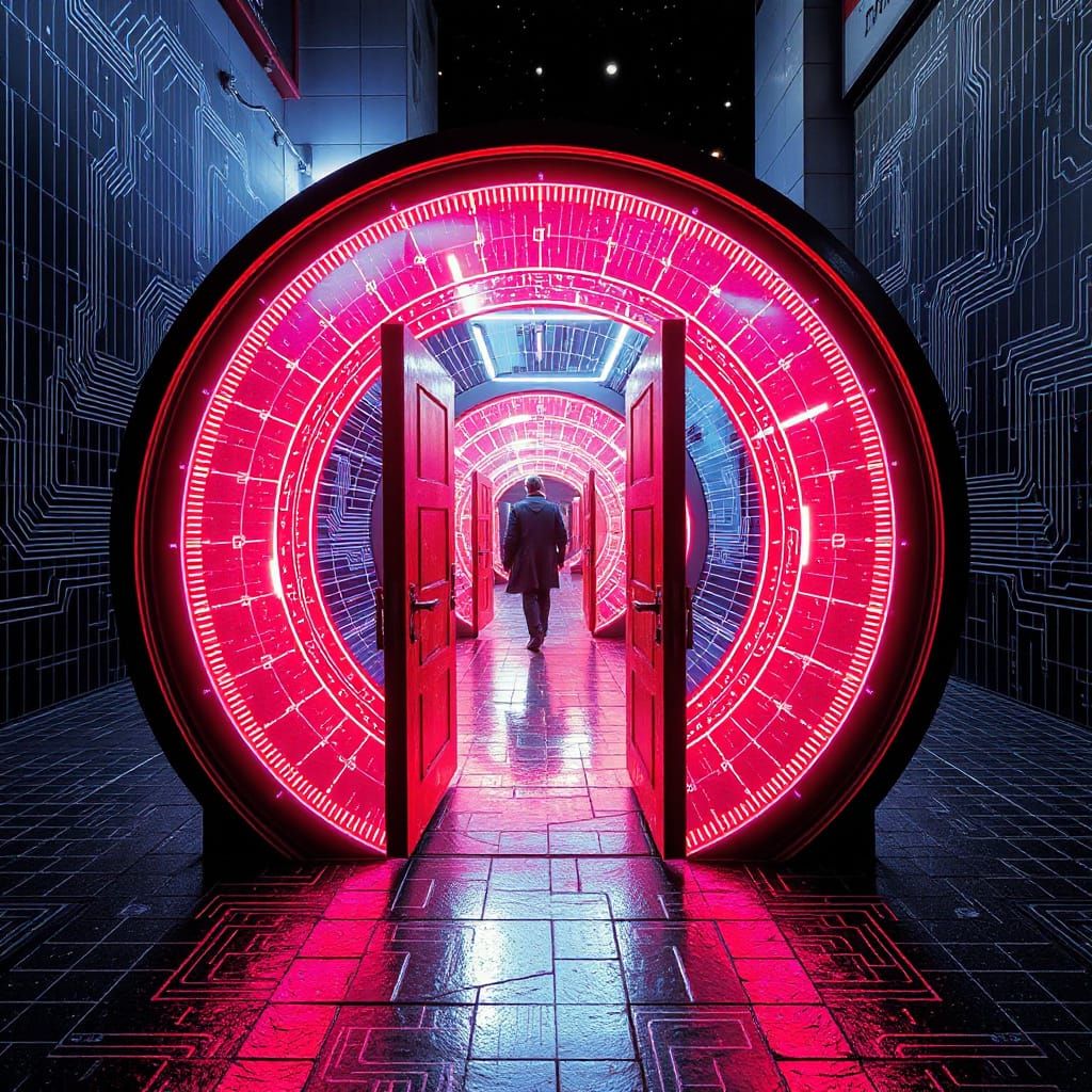 Gallifreyan Matrix Portal Entrance