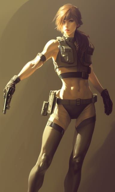 Quiet from Metal Gear Solid 5 Portrait