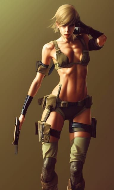 Quiet from Metal Gear Solid 5: Detailed Portrait