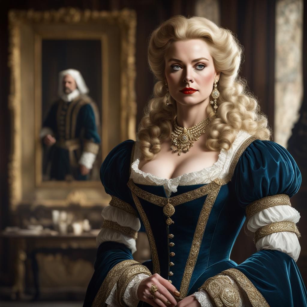 Milady de Winter Portrait with Musketeer Athos