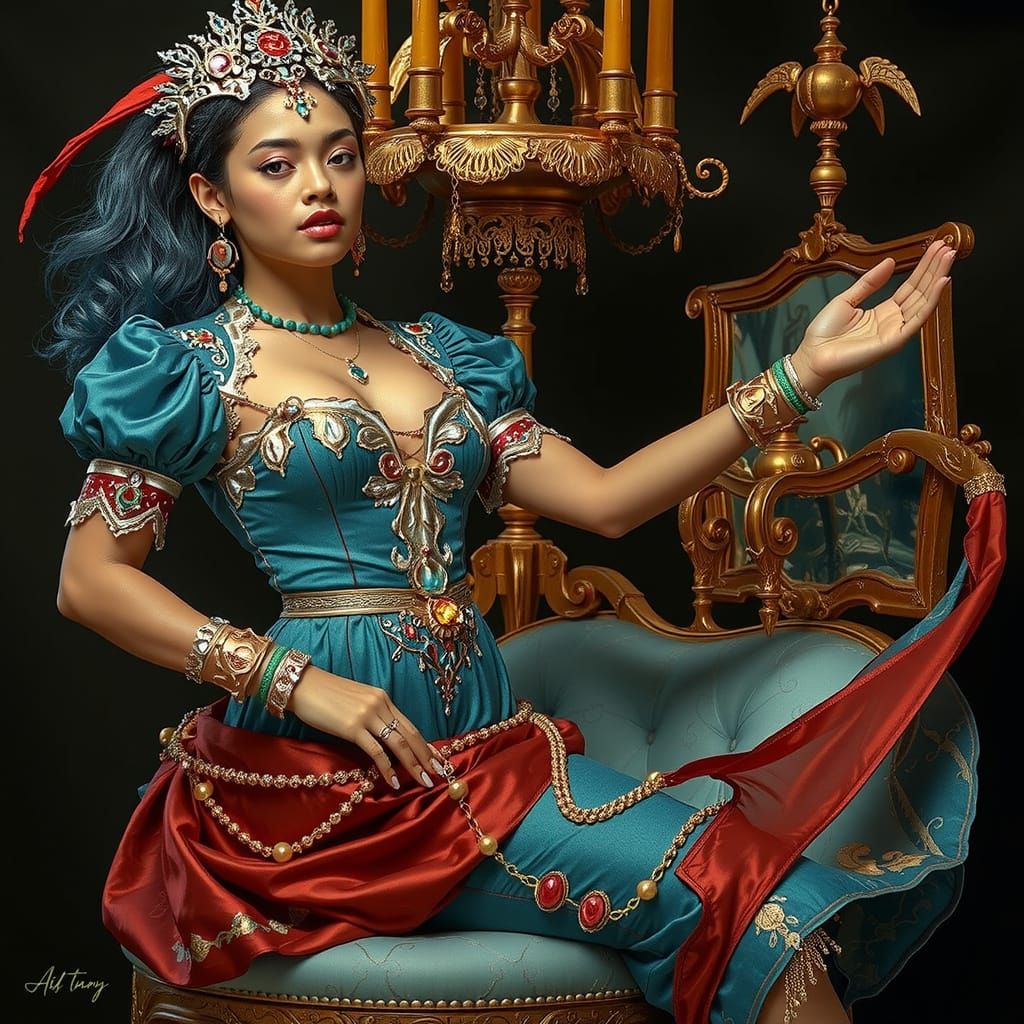 Sensuous Masterpiece in Opulent Style