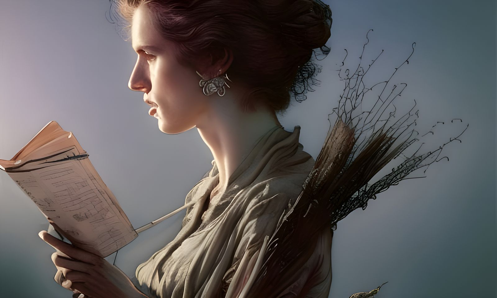 Intricate Watercolor of Private Investigations