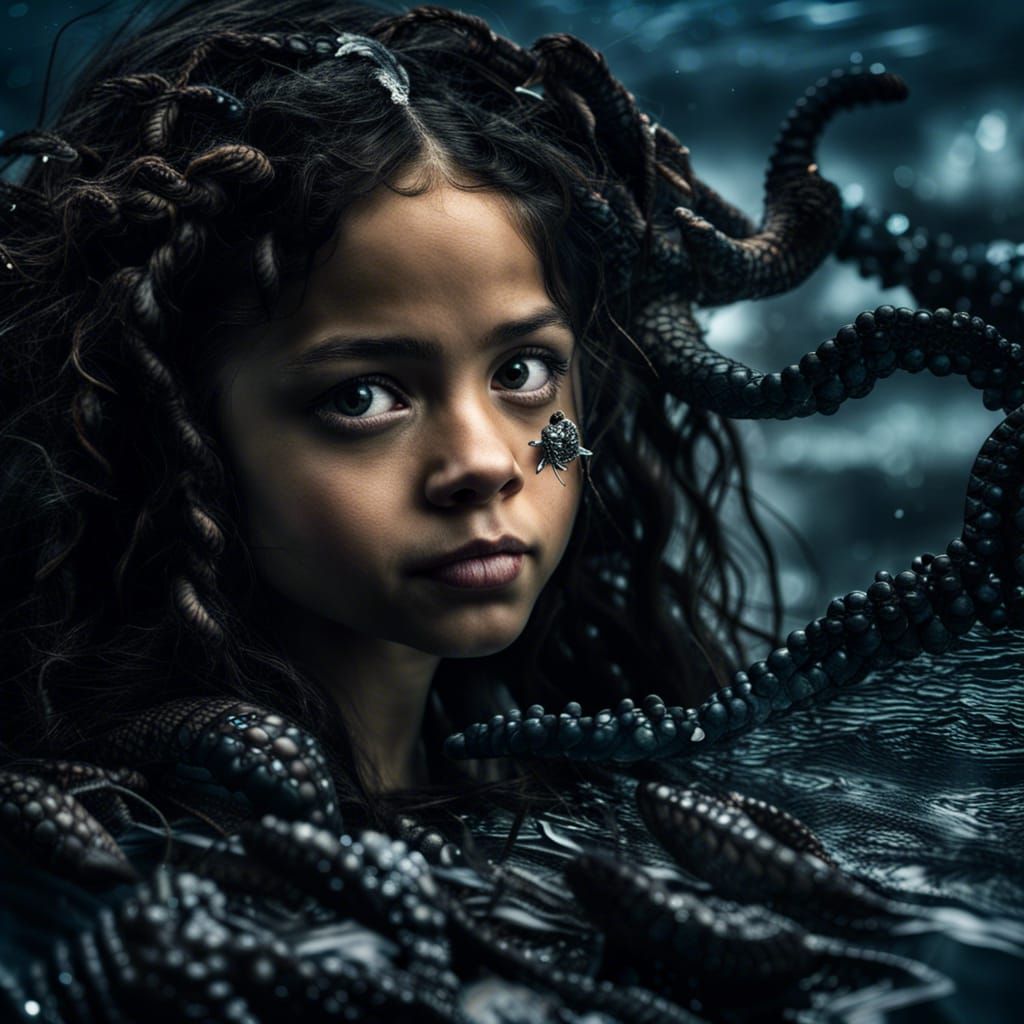 Jenna Ortega as monster