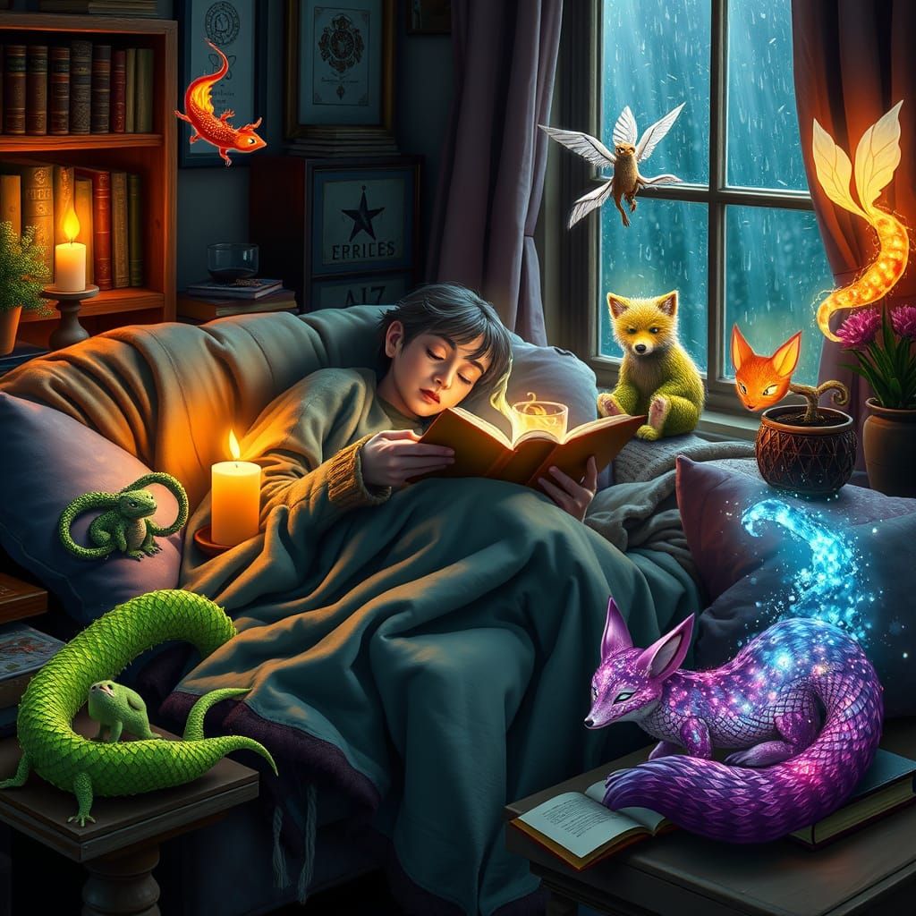 Magical Whimsy in a Cozy Sanctuary