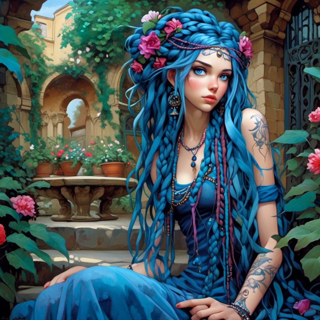 Jasmine Beckett Griffith in Magical Garden