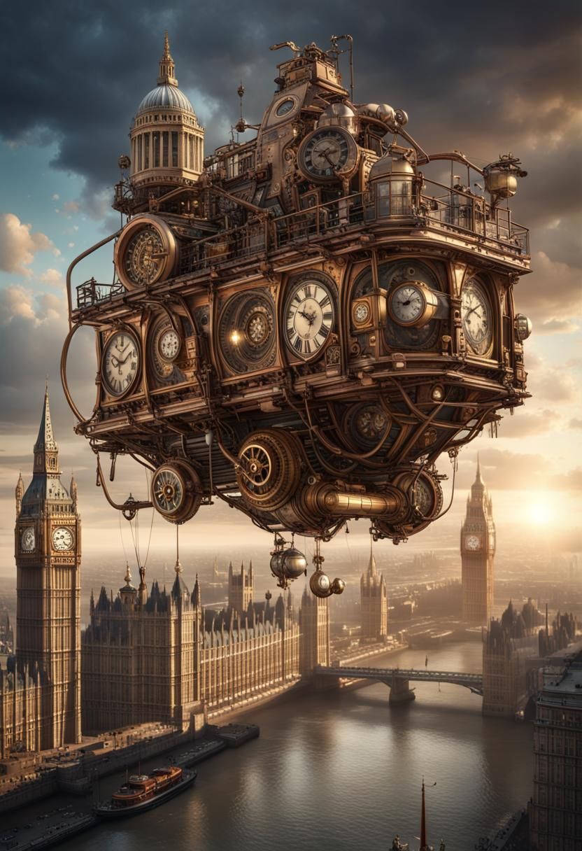 steampunk london