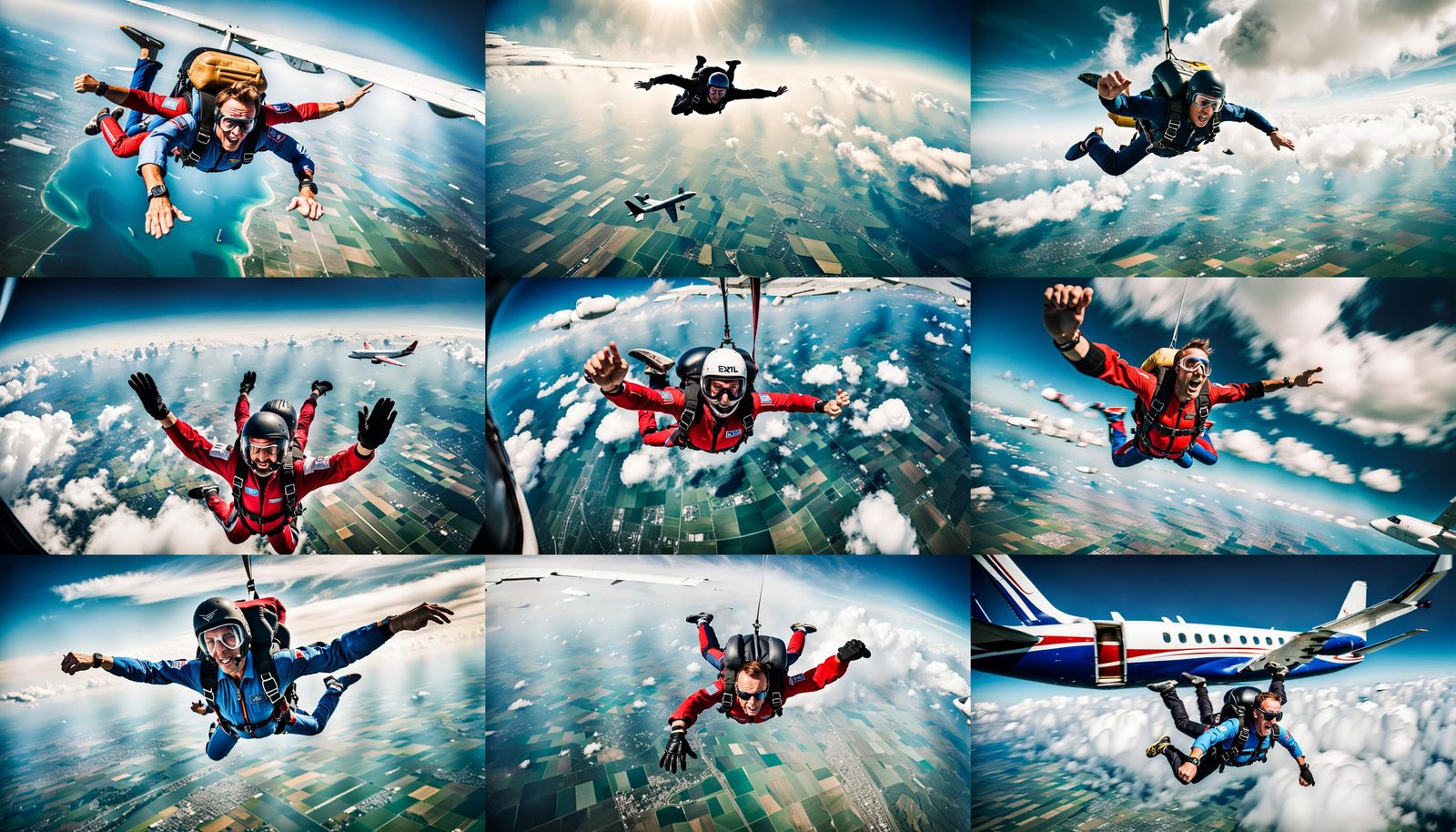 Best ultra daring dangerous soaring adventurous dramatic sky...