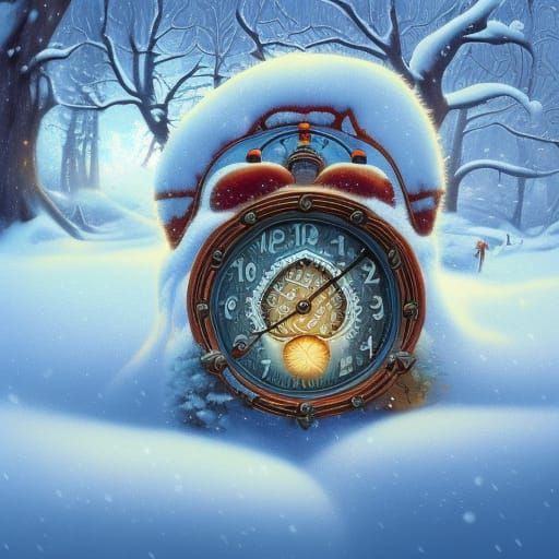 Frozen in time