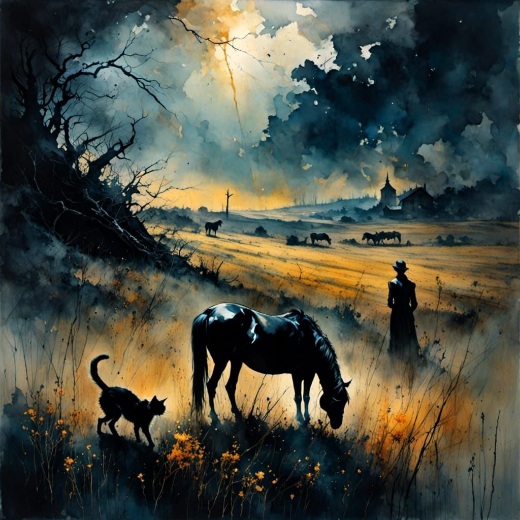 Mister Flibbles was quite fond of horses.