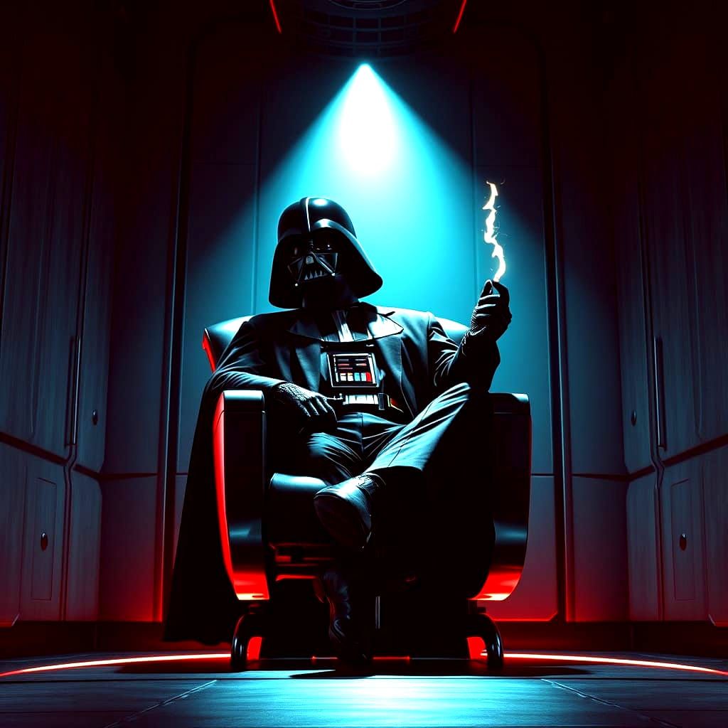 Darth Vader in a Sensual Interrogation Scene