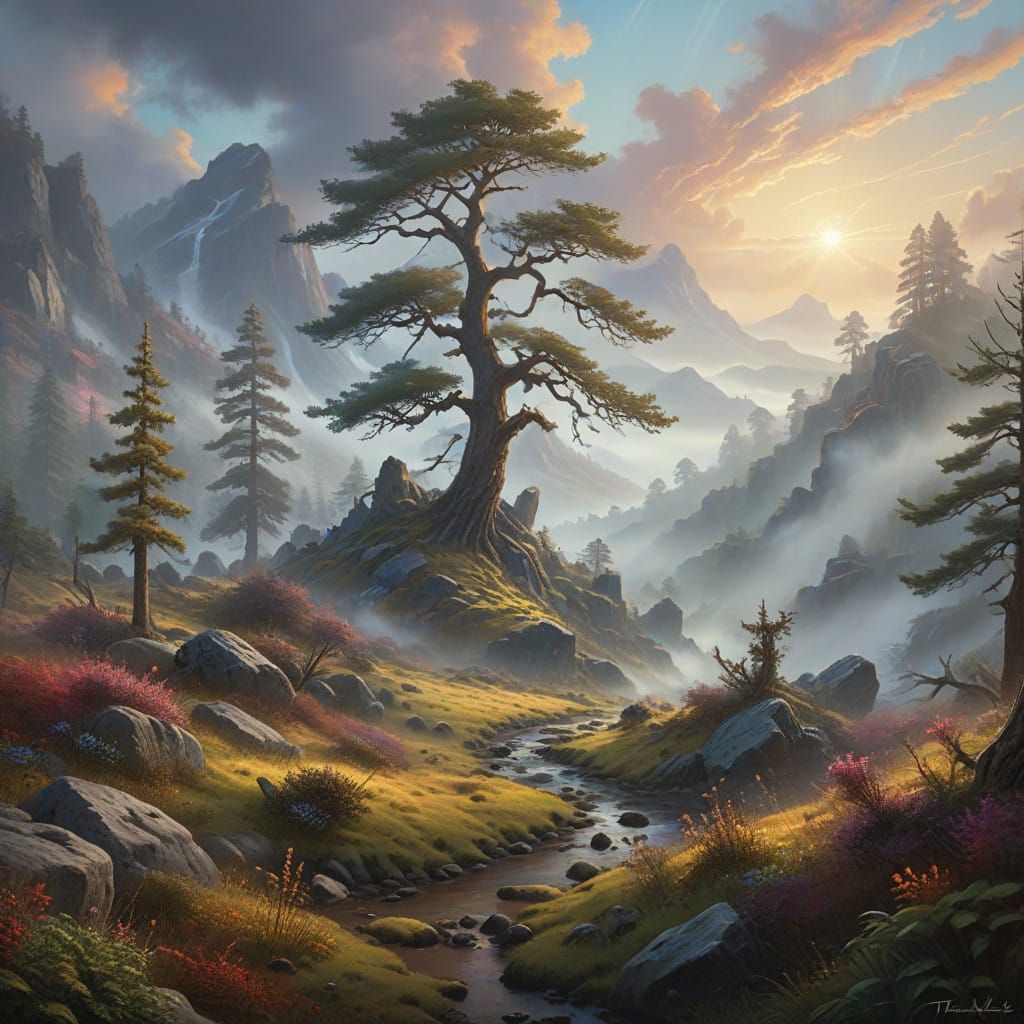 A misty morning in the highlands, where cedar trees and exotic sandalwood stretch toward the horizon. The scent of warm,...