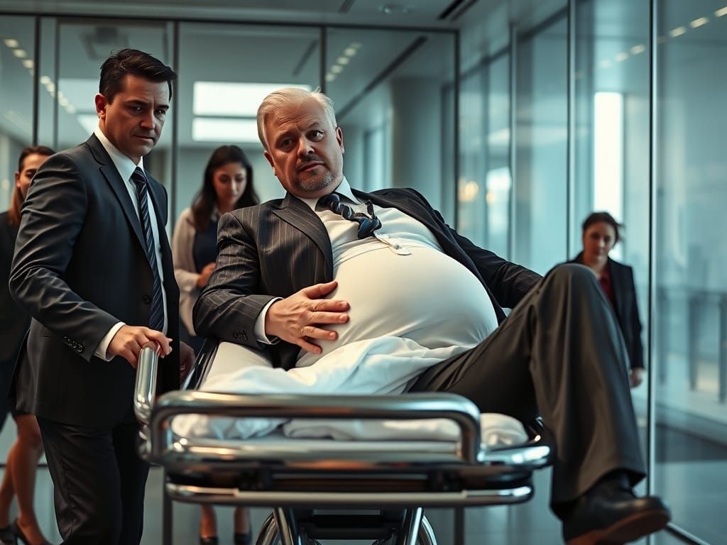 I think my water broke!