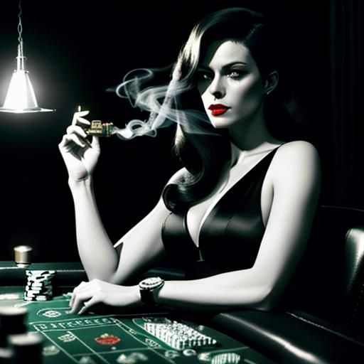 Jane Bond in High-Stakes Poker Game