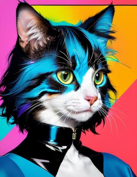 Pop Art Cat