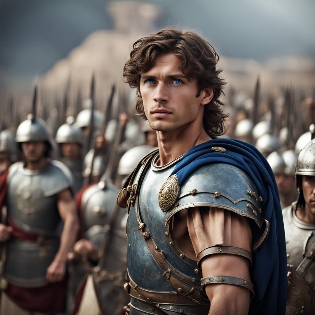 Roman General on Battlefield