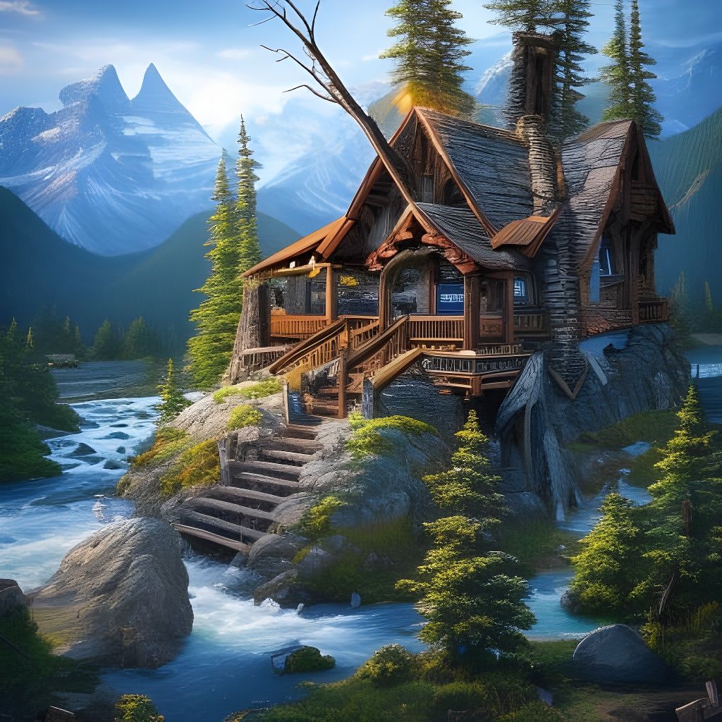 Banff National Park Mountainscape