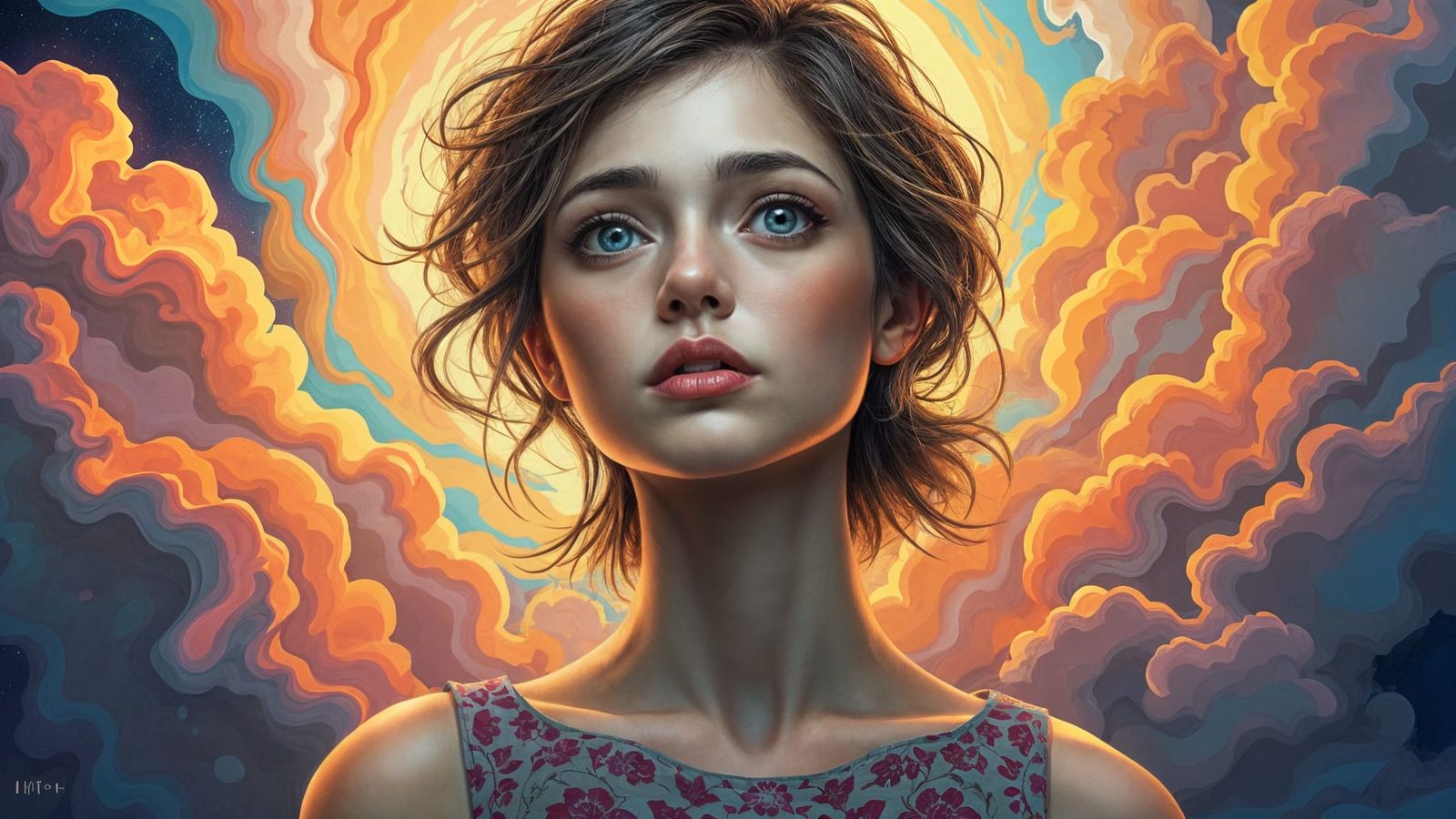 Abstract Imagination: A Visual Representation of Thought