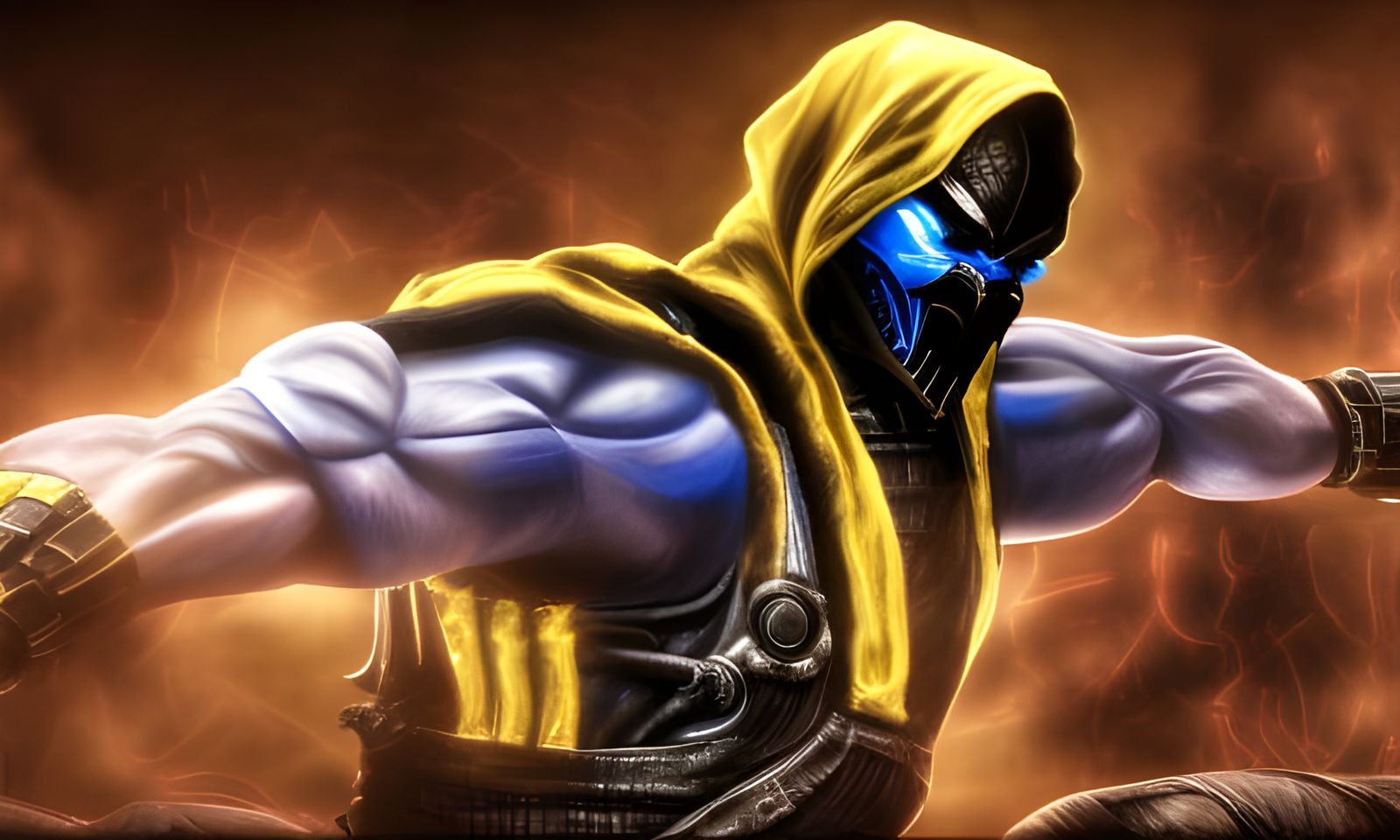 Cyborg Sub-Zero/Scorpion (Mortal Kombat)