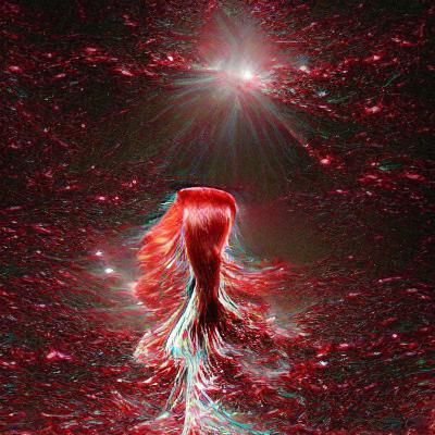 Goddess Creates Life in the Void