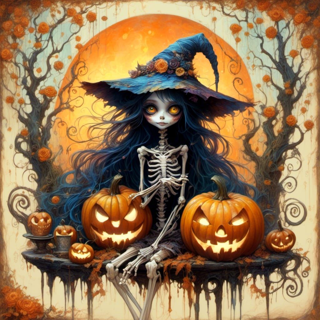 999 Witches for Halloween (Bonus 128)