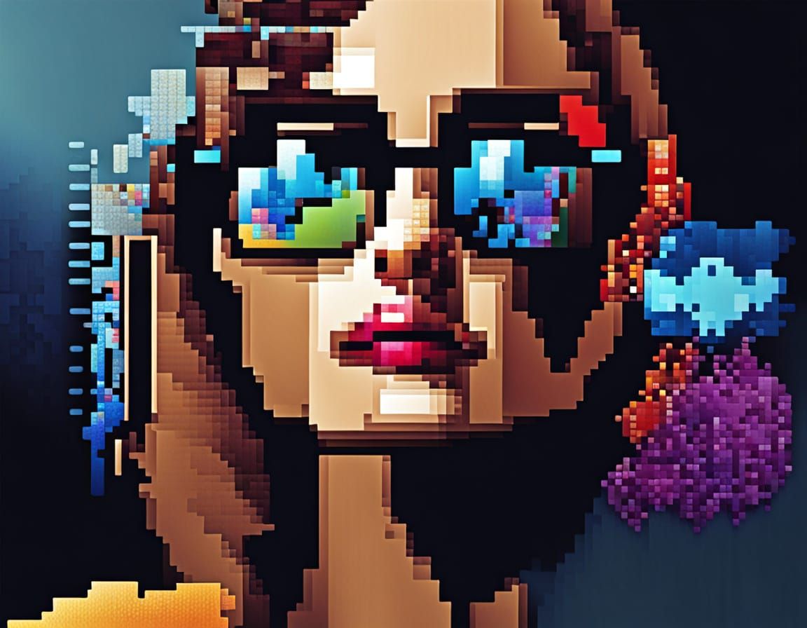 Low Resolution Pixel Art