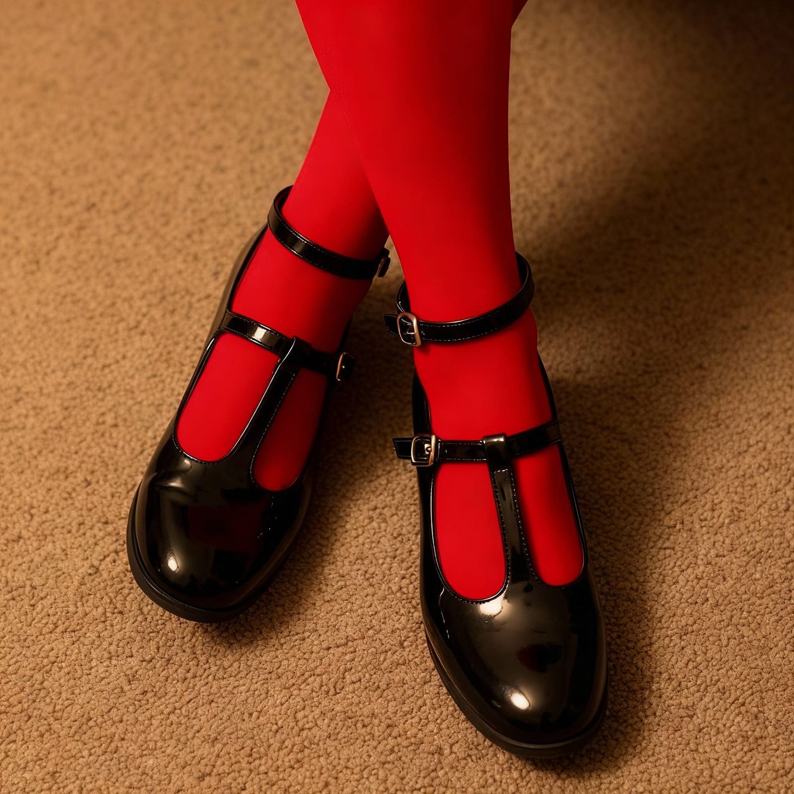 AI Generates Shoe Design with Ankle Strap Detail