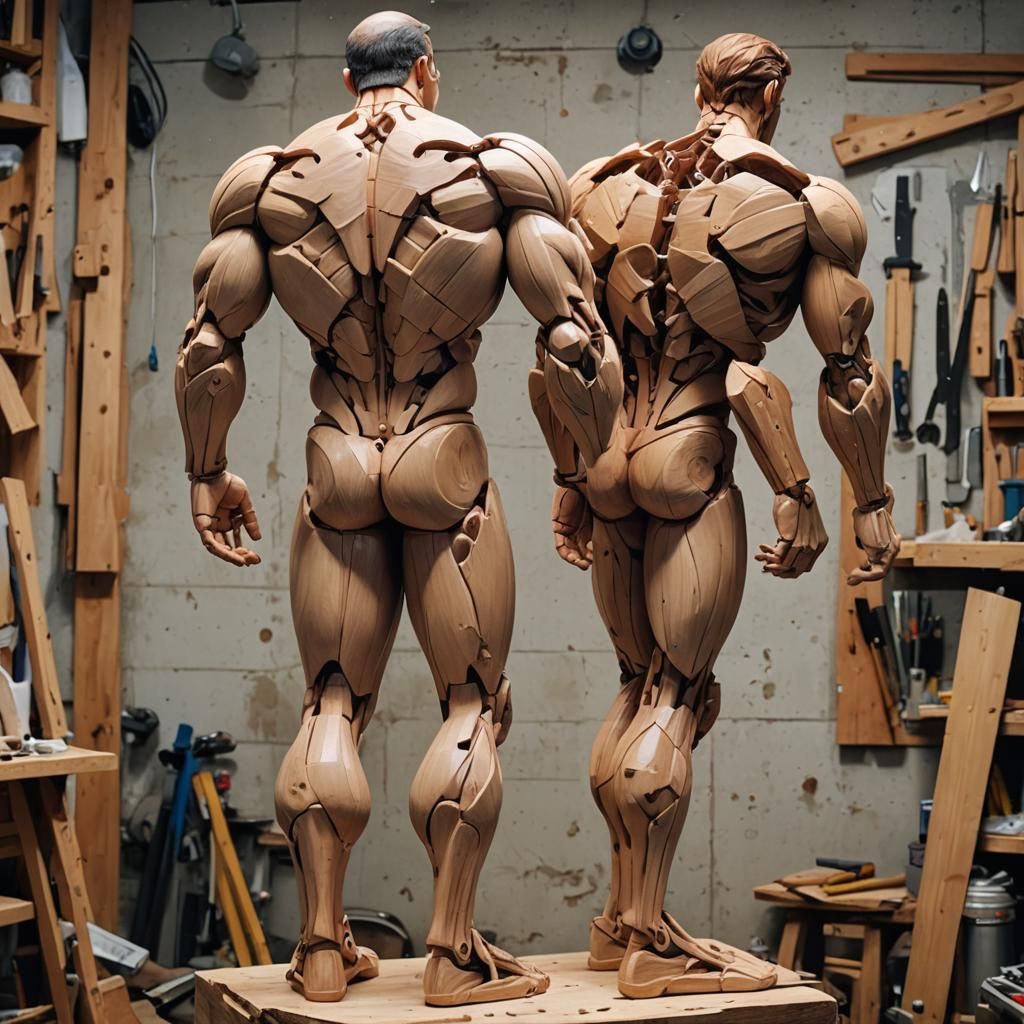 Broken Wooden Puppet in Anime Style Workshop