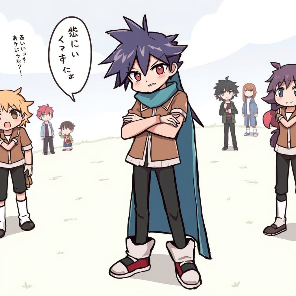 AI Generated Image of Characters