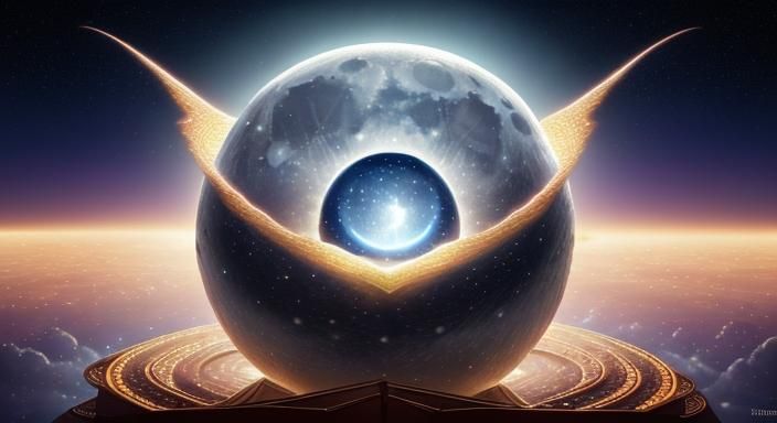 Wrapped moon eye