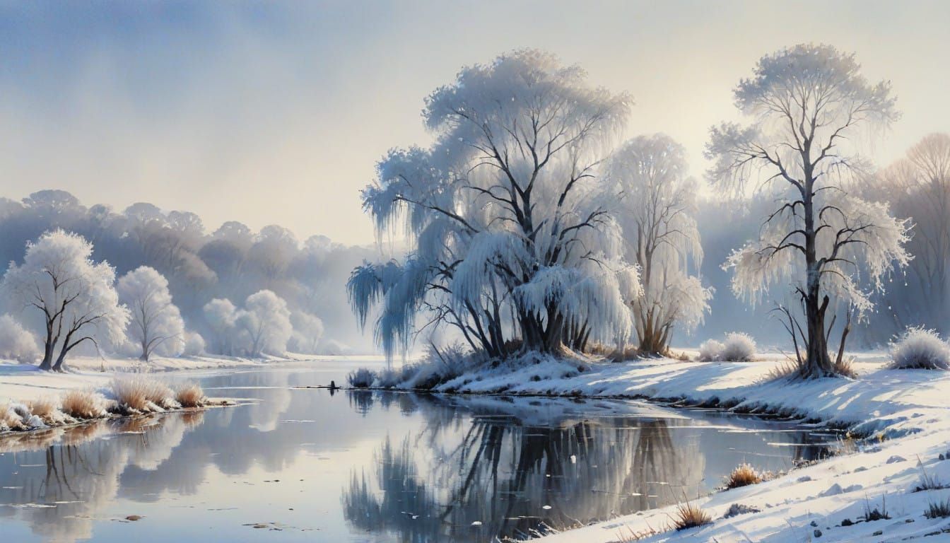 Winter Wonderland in Soft Hues