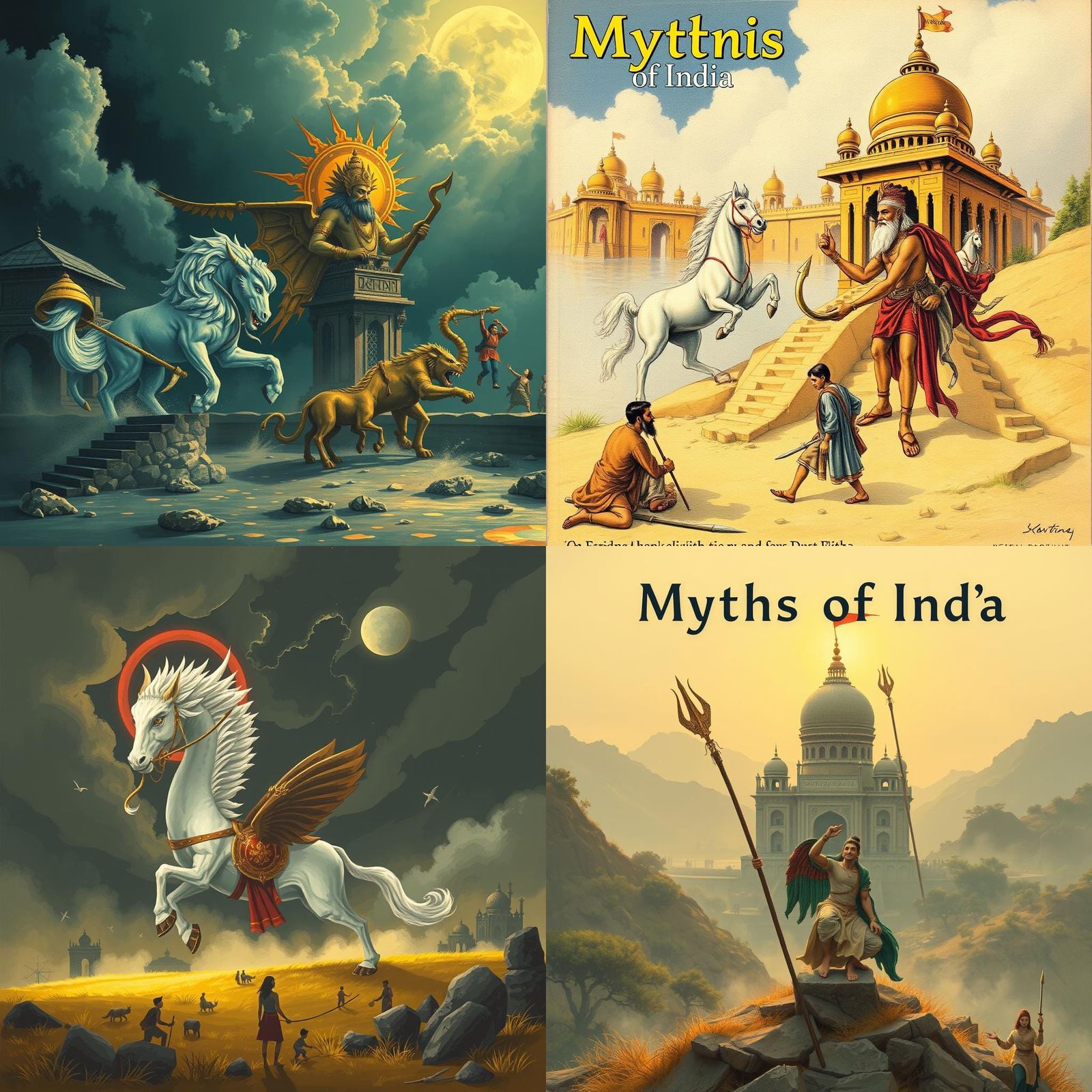 Indian Mythology Art: Ancient Symbolic Representations