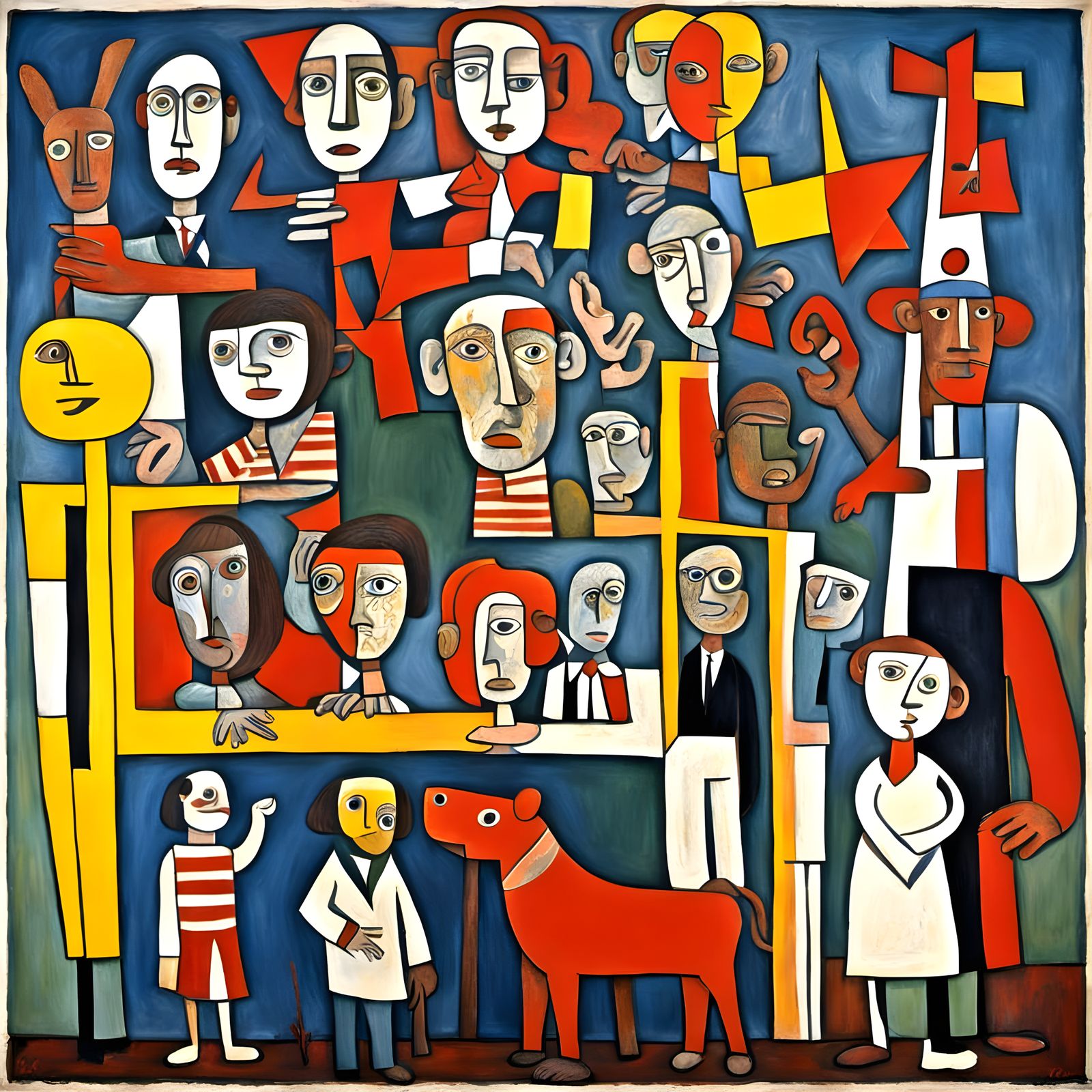 Magical Primitivism: A Quirky Artistic Fusion