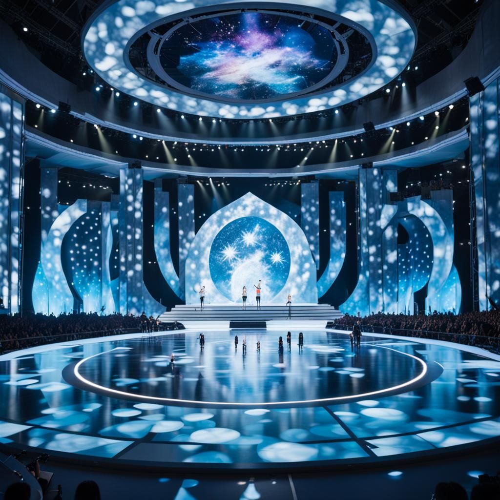 J-Pop Girl Group Concert: Thousands Sing Onstage