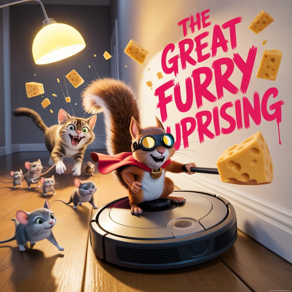 Heroic Squirrel Leads Rodent Uprising