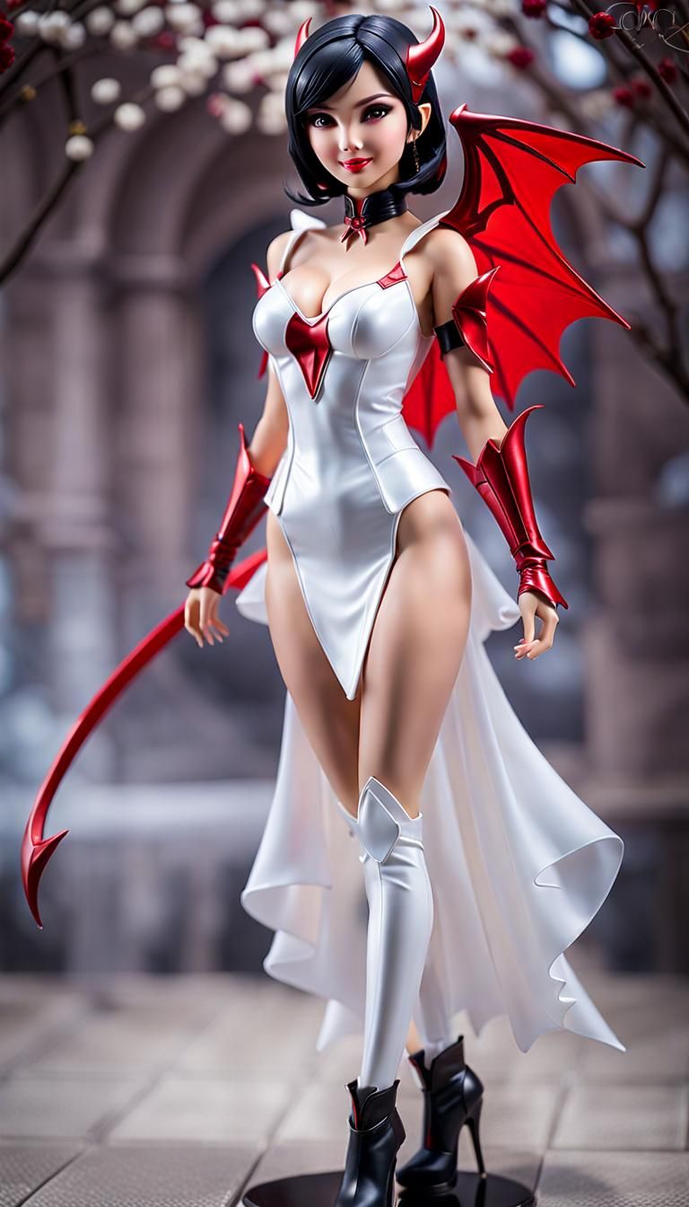 Thai Woman Vampire Cosplay: Plastic Action Figure