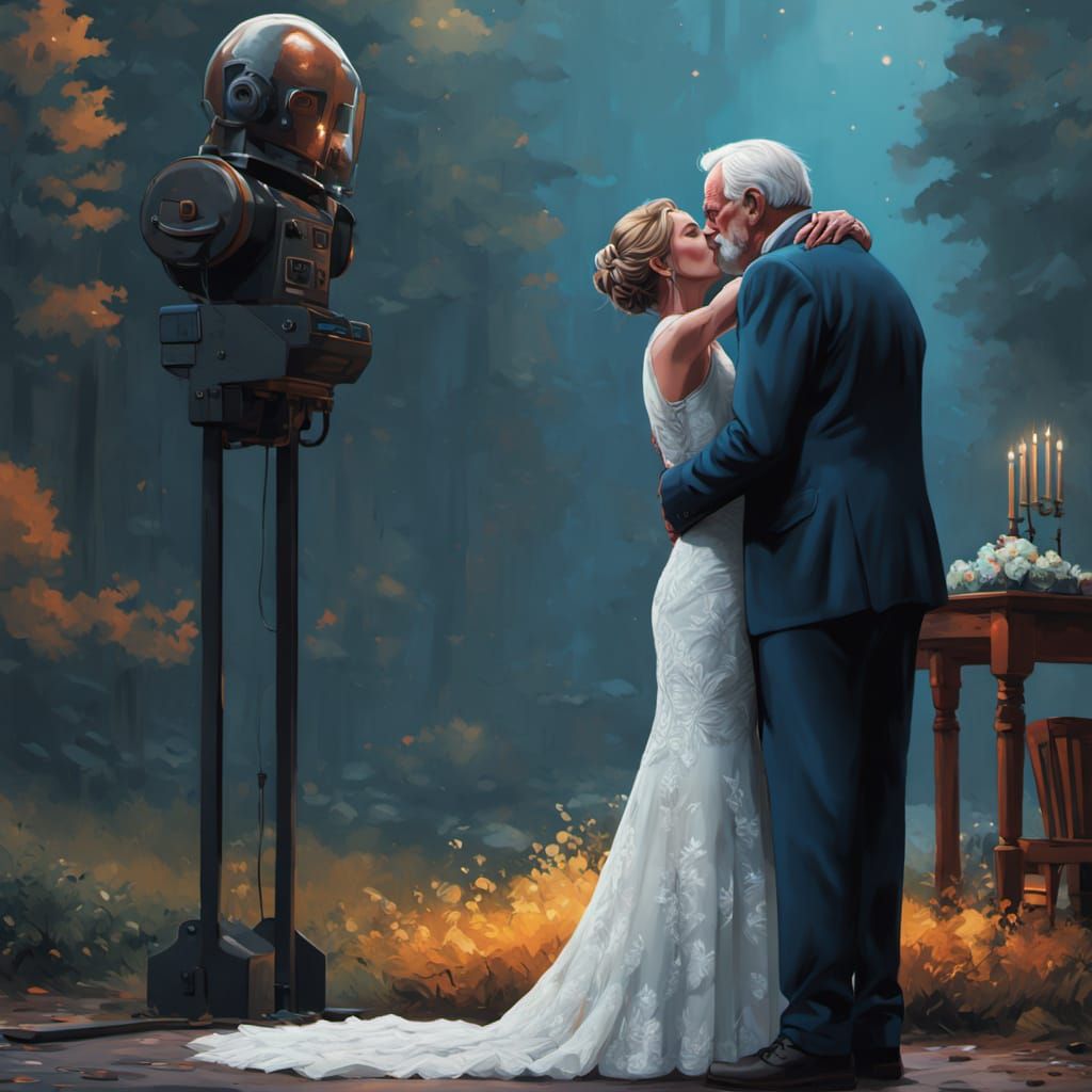 Ethereal Love Forever Captured in Hyperrealistic Detail