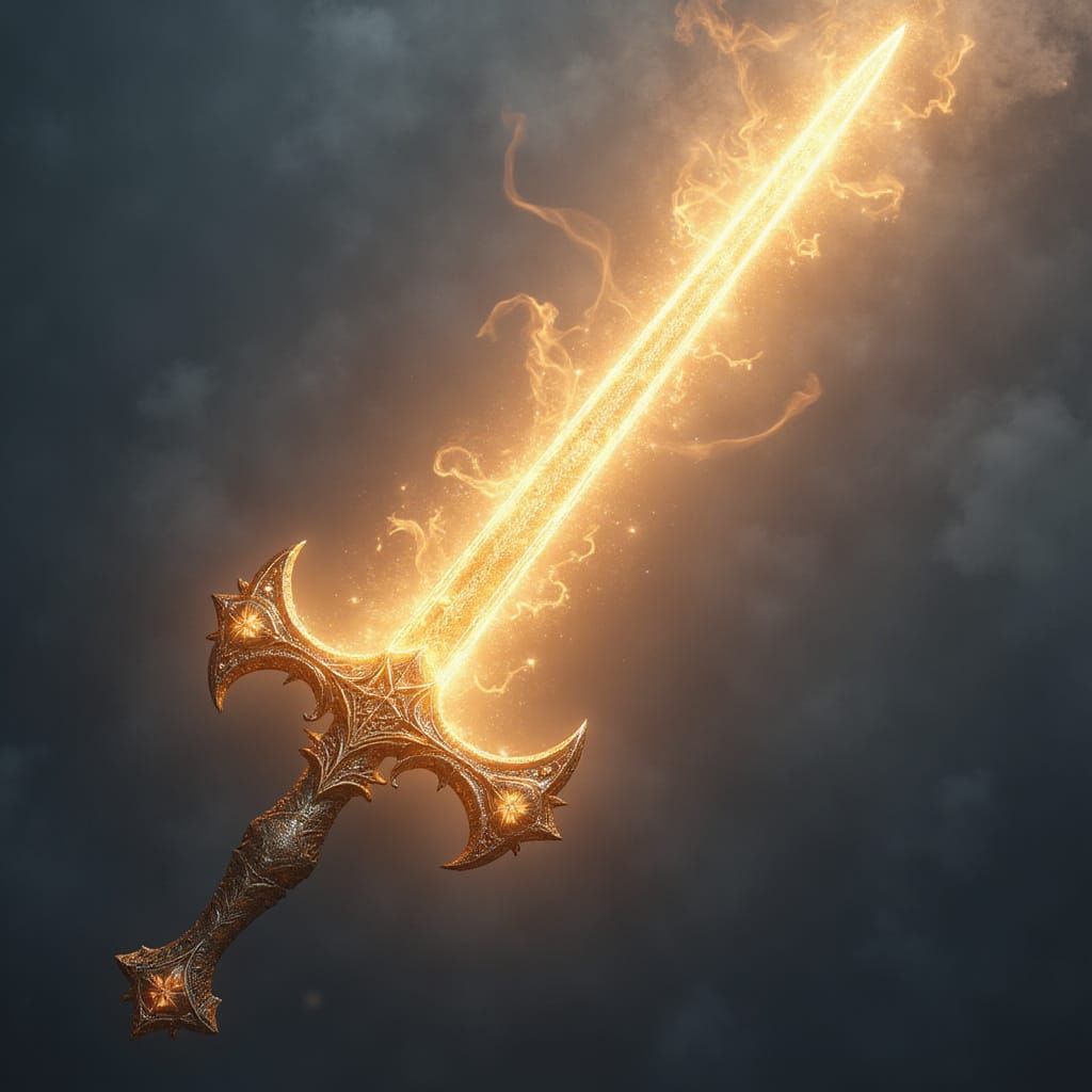 Sword of Light in Majestic, Arcane Style