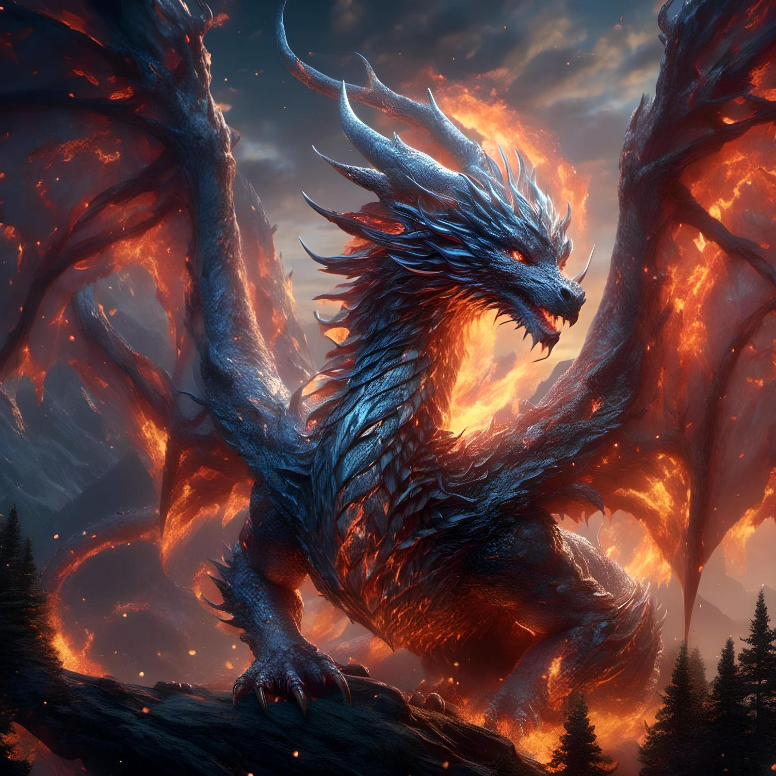 War torn Dragon